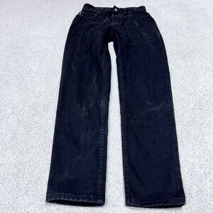 Armani Exchange Jeans Women’s Black Straight Leg Pockets Size 2 Short
